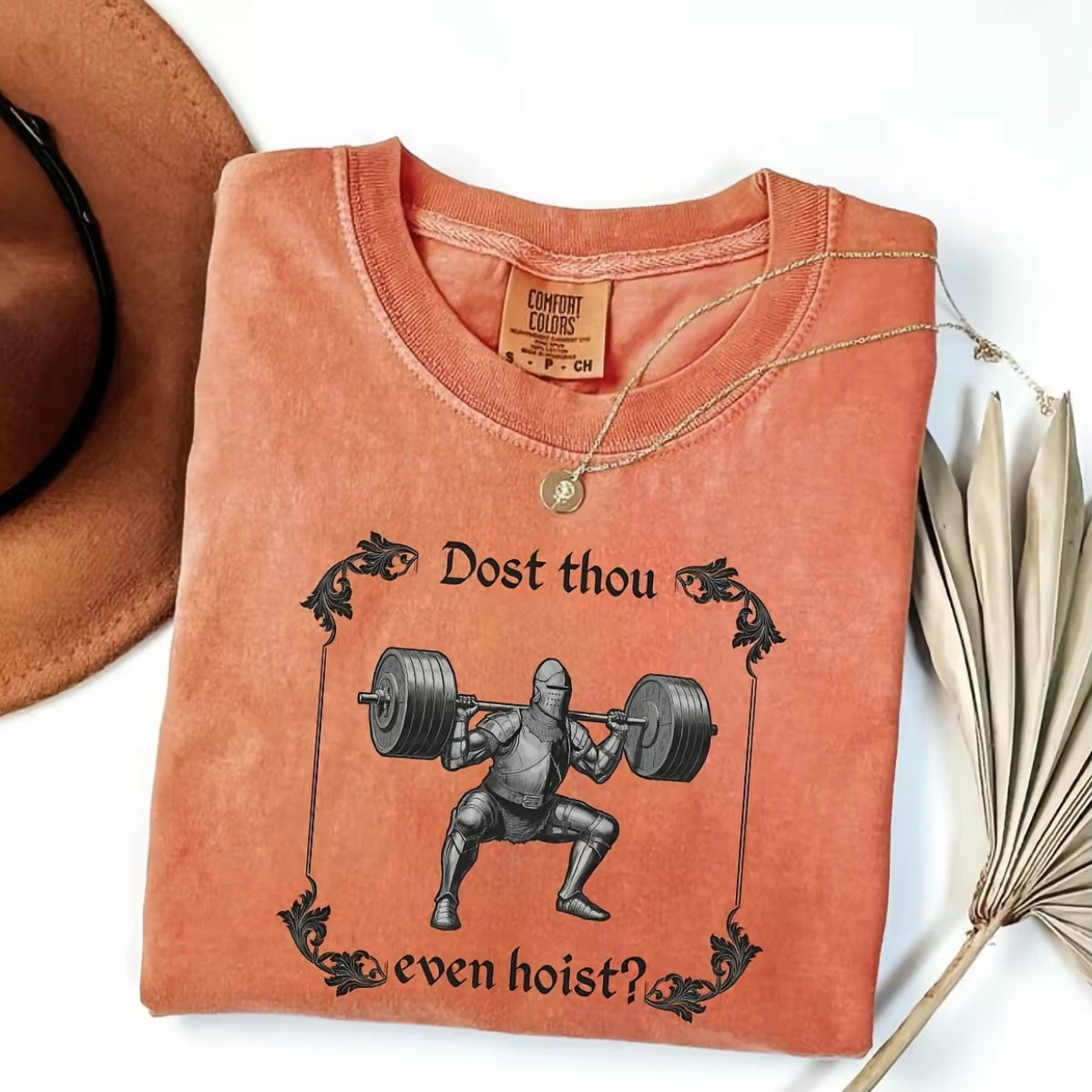 Dost Thou Even Hoist Medieval Knight Funny GYM T-Shirt/Sweatshirt/Hoodie