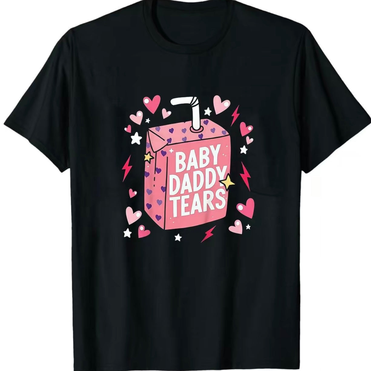Baby Daddy Tears Love Heart Dad is My Valentine T-Shirt/Sweatshirt/Hoodie