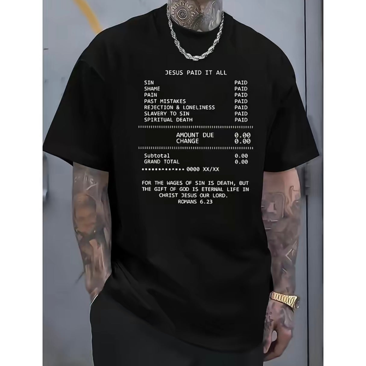Jesus Paid It All Graphic T-Shirt/Sweatshirt/Hoodie