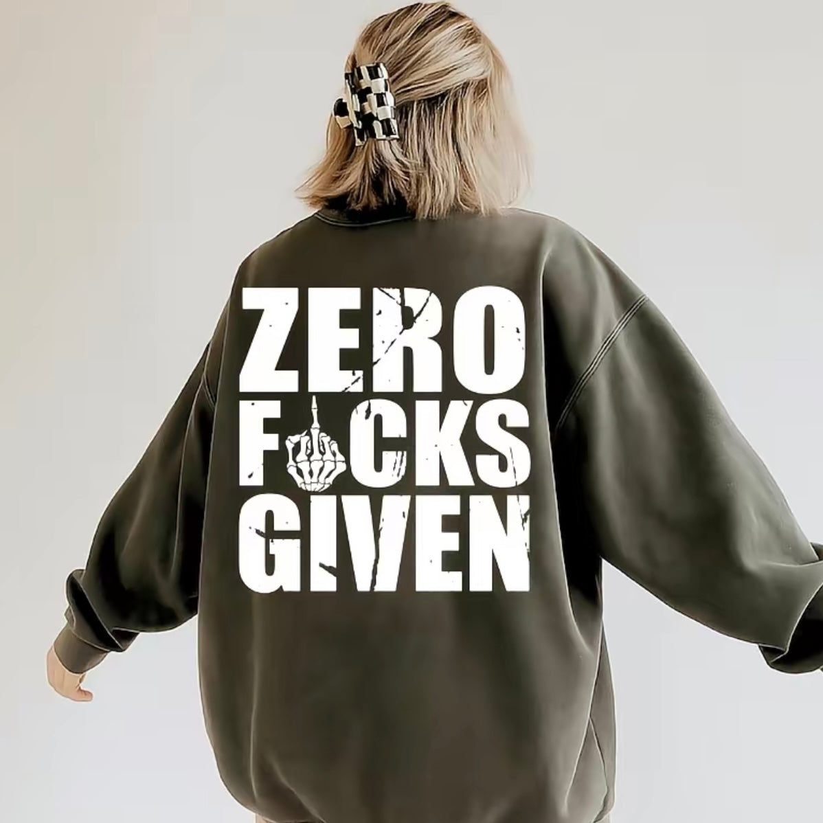 Zero Fucks Given Shirt/Sweatshirt/Hoodie
