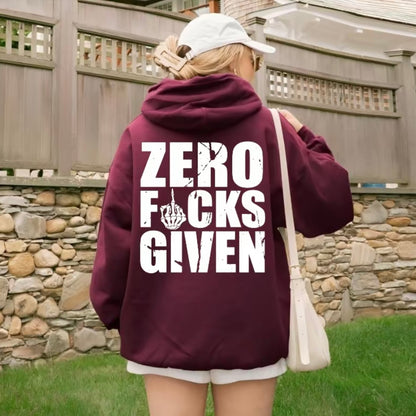 Zero Fucks Given Shirt/Sweatshirt/Hoodie