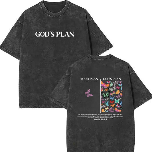 New Collection For Women God's Plan Vintage Shirt/Sweatshirt/Hoodie
