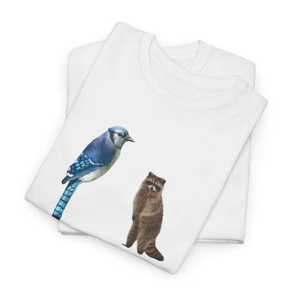 I Just A Regular Life Blue Jay And Raccoon Shirt/Sweatshirt/Hoodie