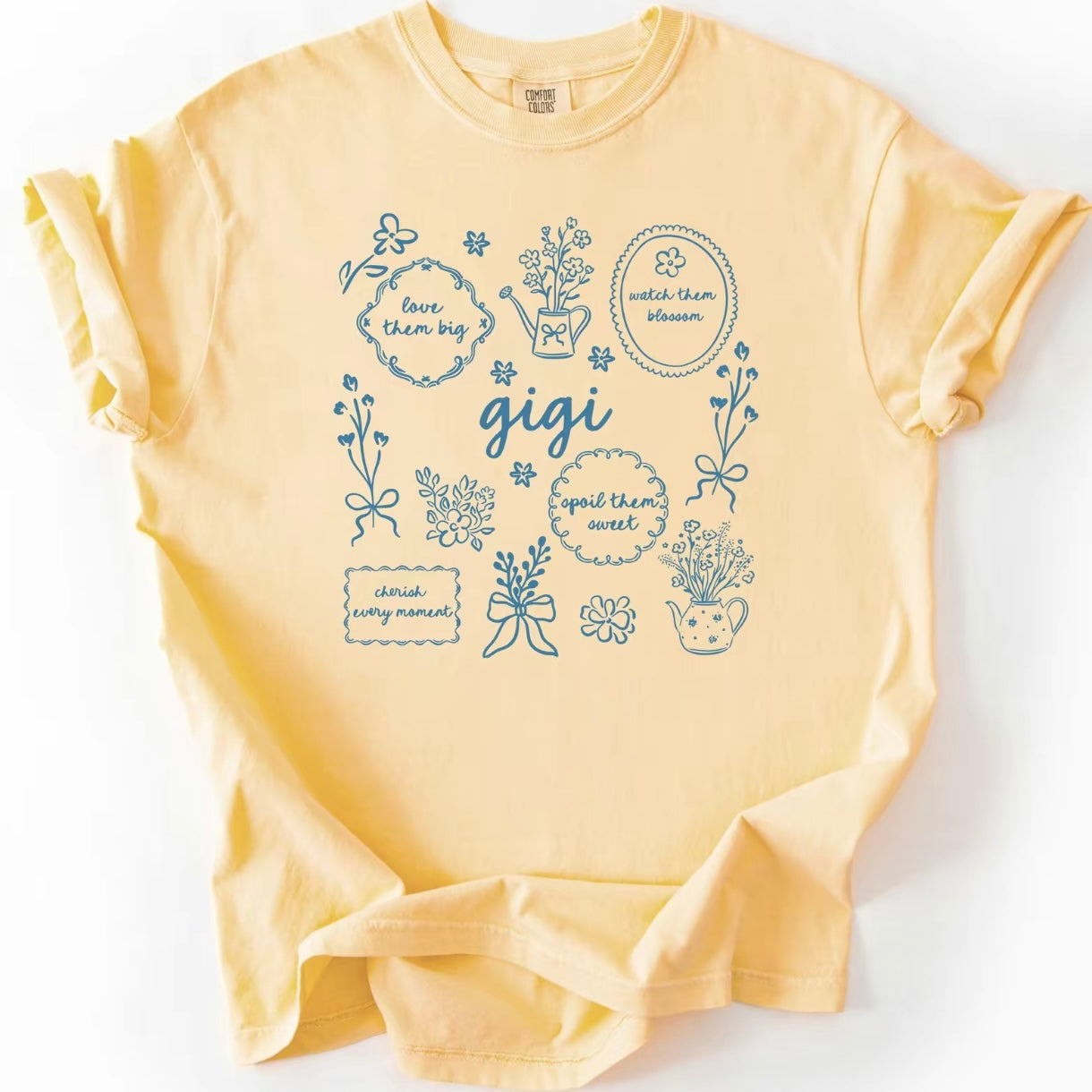 Custom Floral Grandma, Floral Mama, Personalized Mothers Day Gift Shirt/Sweatshirt/Hoodie
