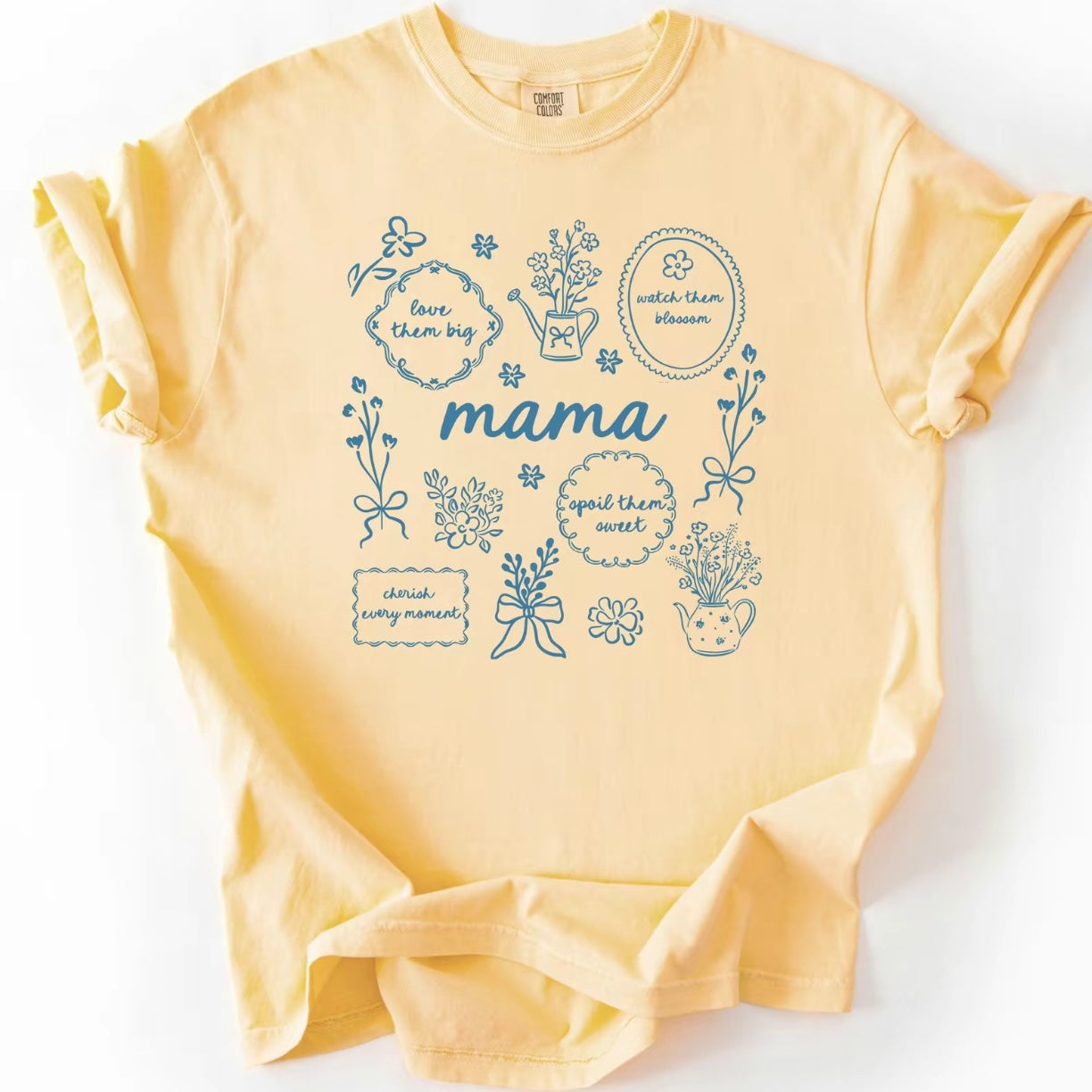 Custom Floral Grandma, Floral Mama, Personalized Mothers Day Gift Shirt/Sweatshirt/Hoodie