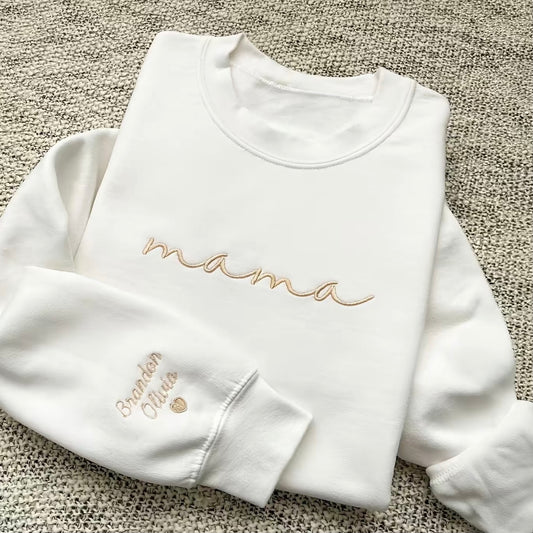 Mama Embroidered Mother's Day Shirt/Sweatshirt/Hoodie