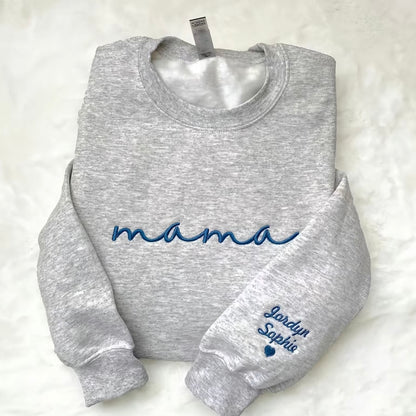 Mama Embroidered Mother's Day Shirt/Sweatshirt/Hoodie