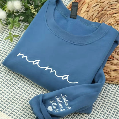 Mama Embroidered Mother's Day Shirt/Sweatshirt/Hoodie