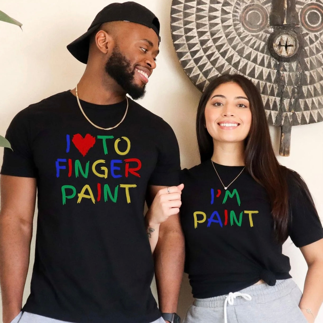 Funny Couples I Love To Finger Paint Matching Shirt/Sweatshirt/Hoodie