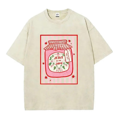 Jesus Is My Jam Strawberry Jar Shirt/Sweatshirt/Hoodie