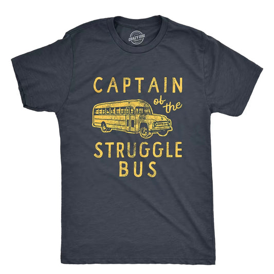 Captain of The Struggle Bus Vintage Shirt/Sweatshirt/Hoodie