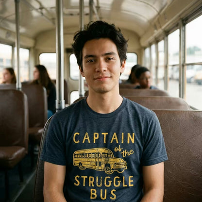 Captain of The Struggle Bus Vintage Shirt/Sweatshirt/Hoodie