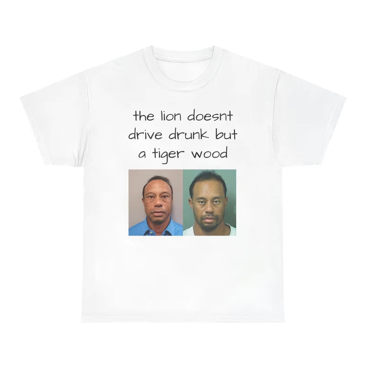 Tiger Woods Mugshot Photo Funny Shirt/Sweatshirt/Hoodie