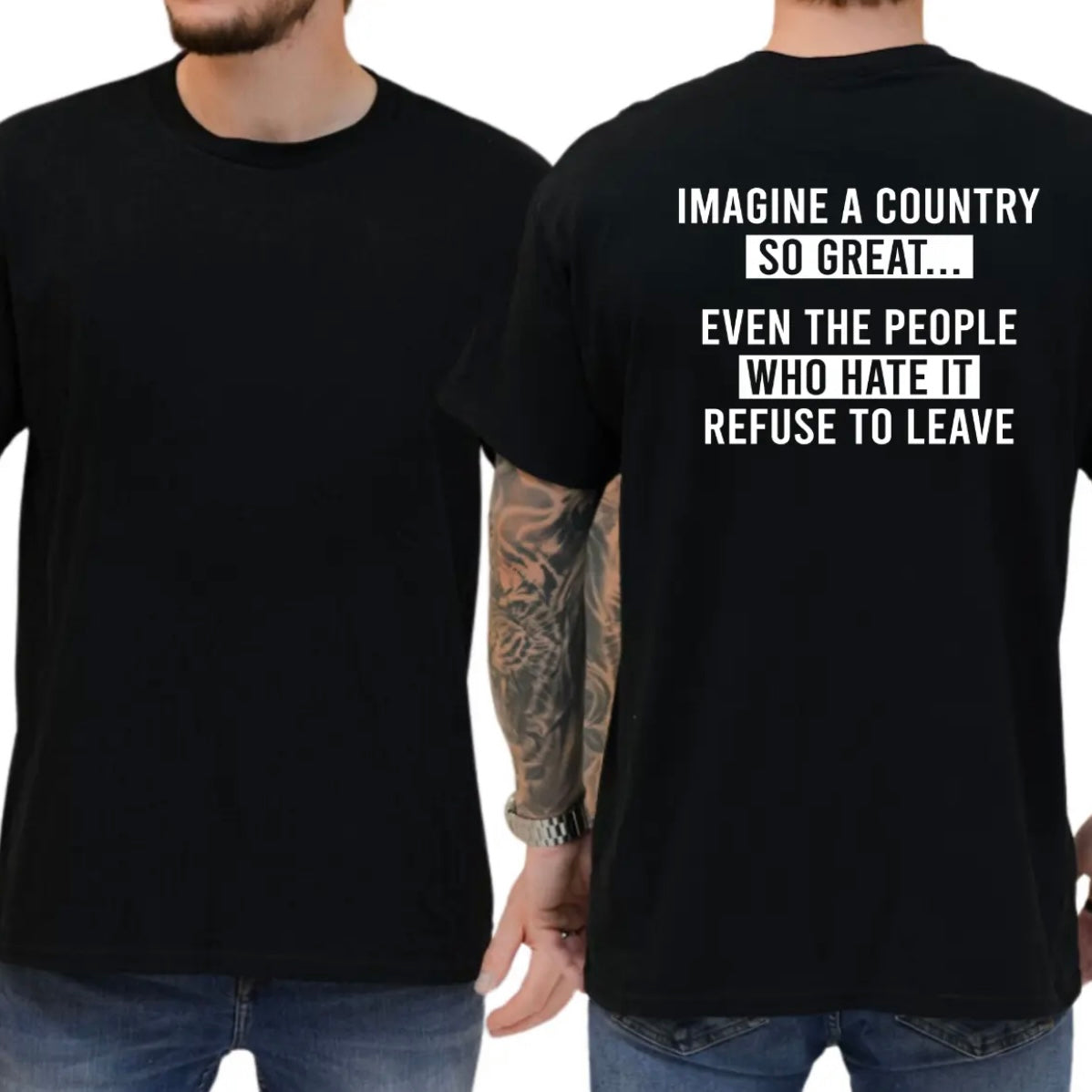 Imagine A Country So Great Shirt/Sweatshirt/Hoodie