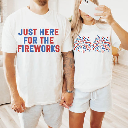 Funny Couples Fourth of July Matching Shirt/Sweatshirt/Hoodie