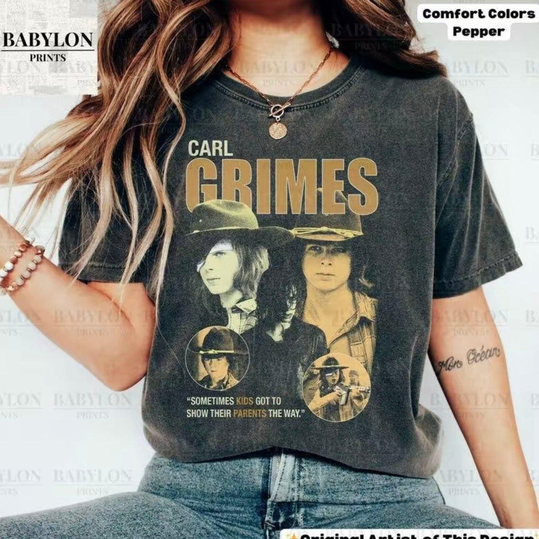 Carl Gbimes The Walking Dead T-Shirt/Sweatshirt/Hoodie