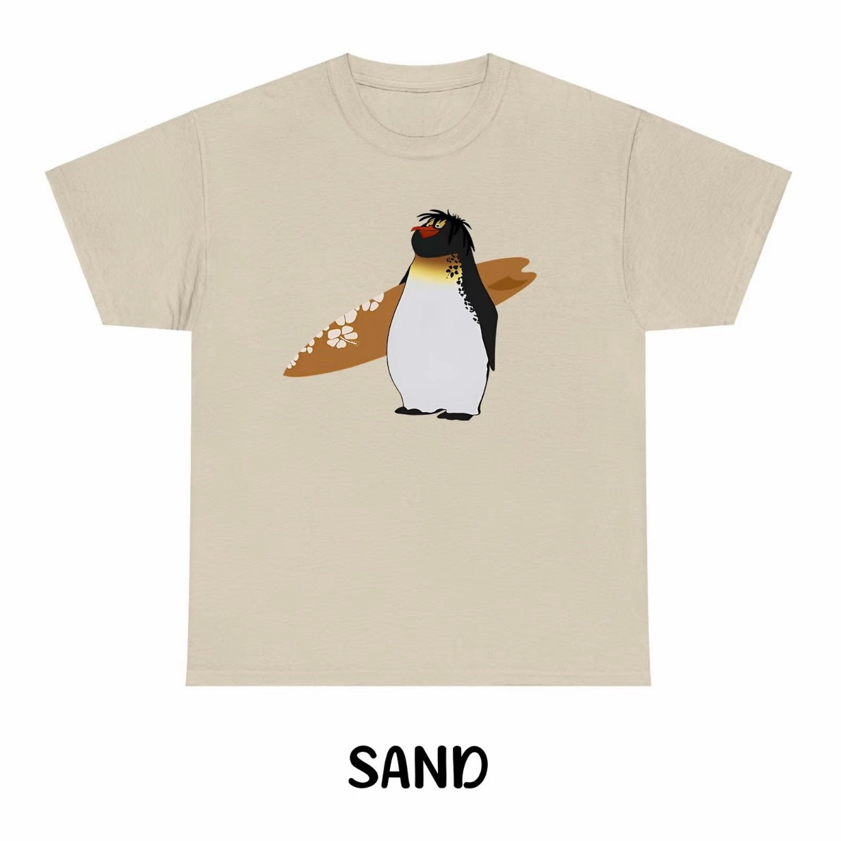 Surf's Up Penguin Summer Beach Shirt/Sweatshirt/Hoodie