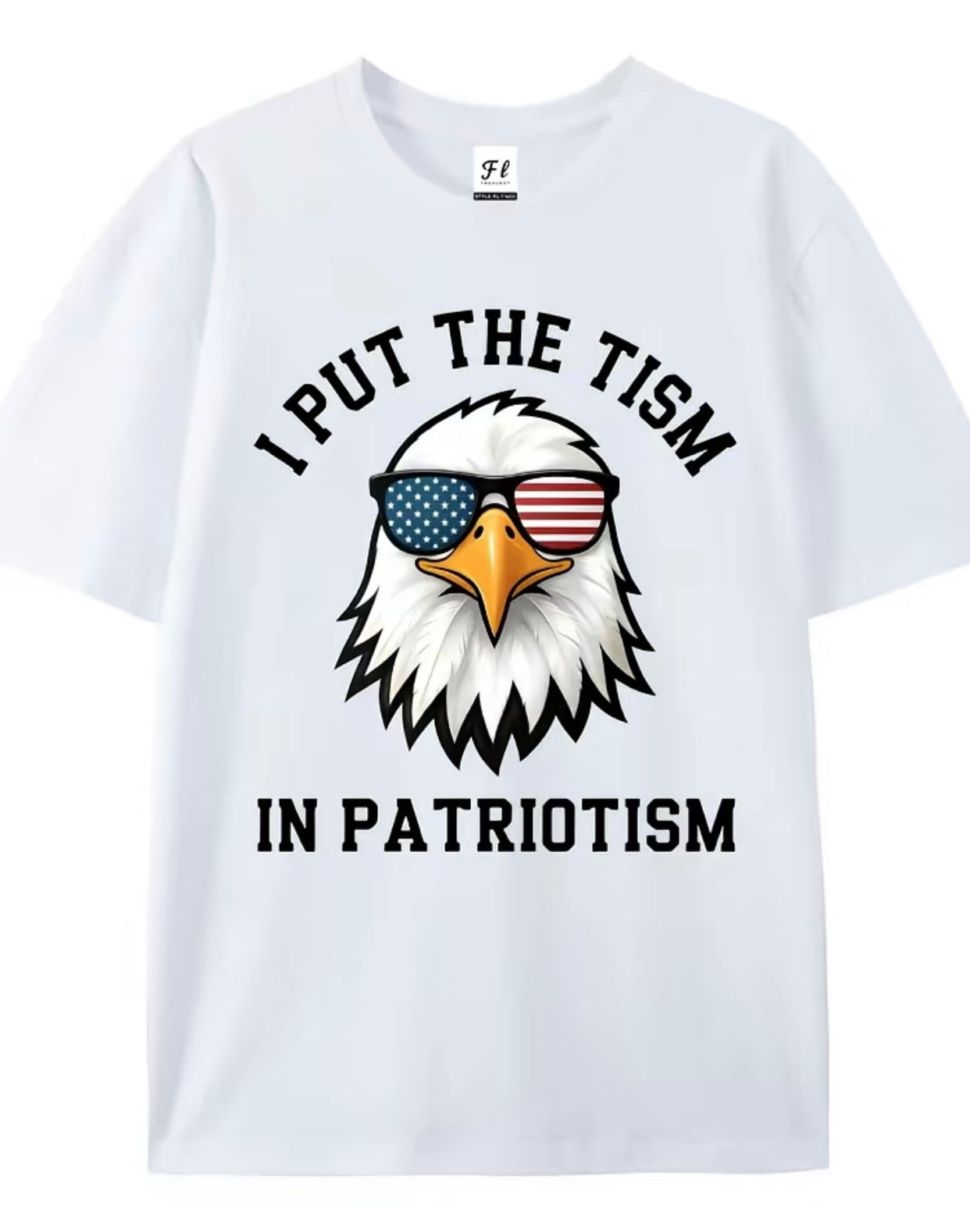 Put The Tism In Patriotism Athletic Eagle Shirt/Sweatshirt/Hoodie