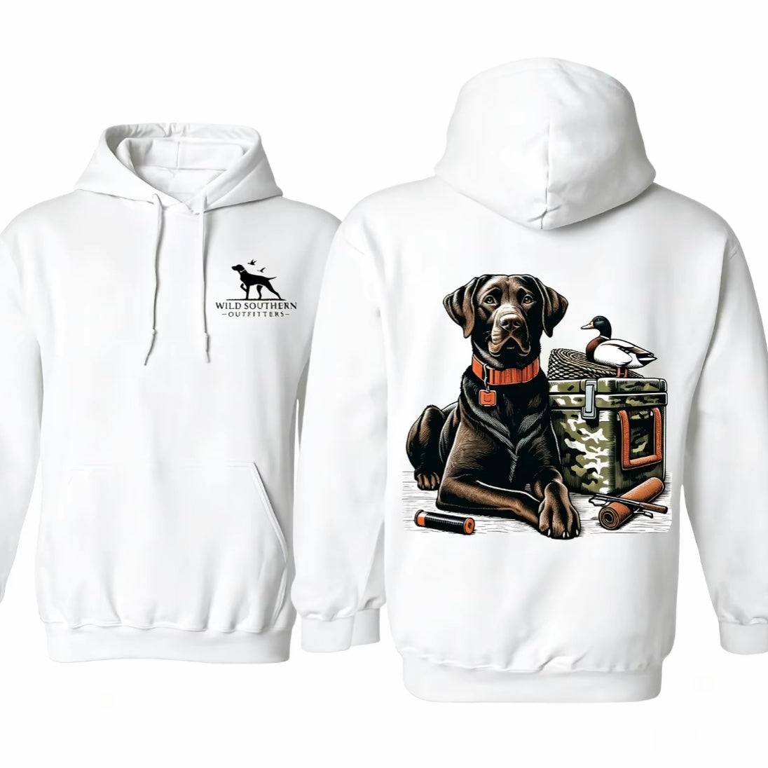Brown Labrador Hunting Dog T-Shirt/Sweatshirt/Hoodie