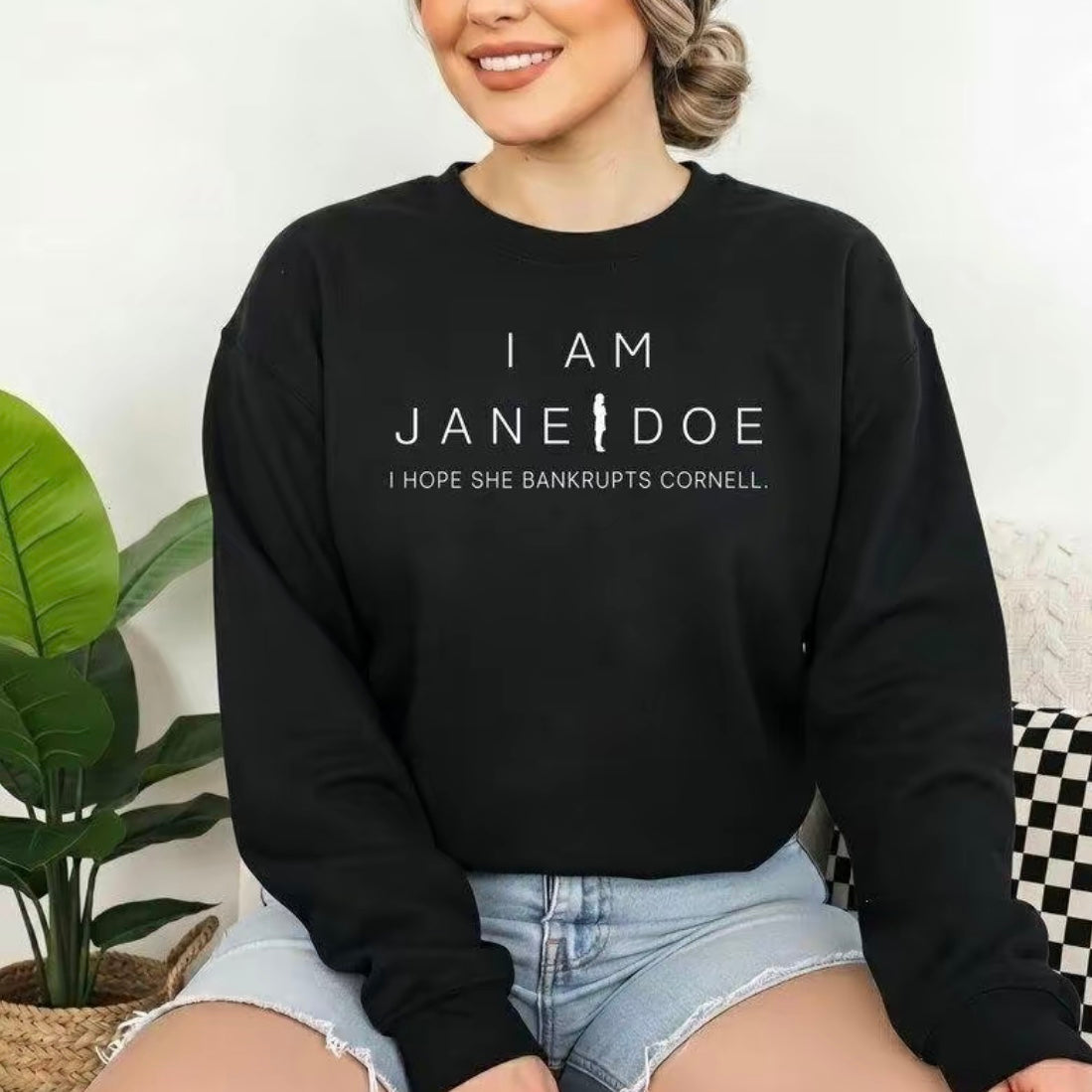I Am Jane Doe Women's Empowerment Statement Shirt/Sweatshirt/Hoodie