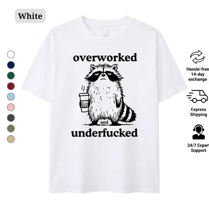 Overworked Raccoon T-Shirt/Sweatshirt/Hoodie
