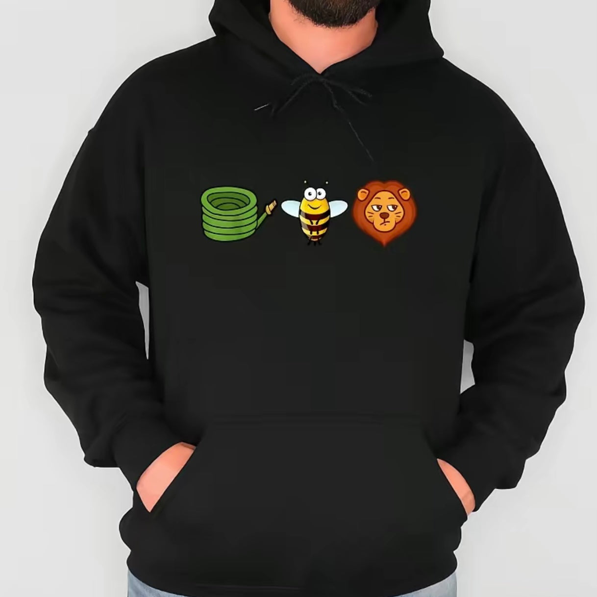 Hose Bee Lion Funny Phonetic Pun T-Shirt/Sweatshirt/Hoodie