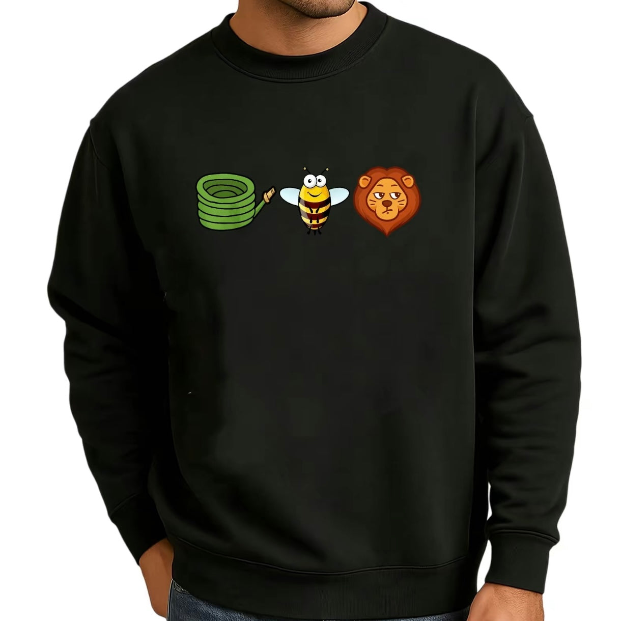 Hose Bee Lion Funny Phonetic Pun T-Shirt/Sweatshirt/Hoodie