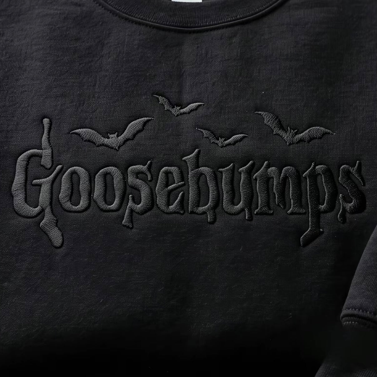 Embroidered Halloween Goosebumps T-Shirt/Sweatshirt/Hoodie