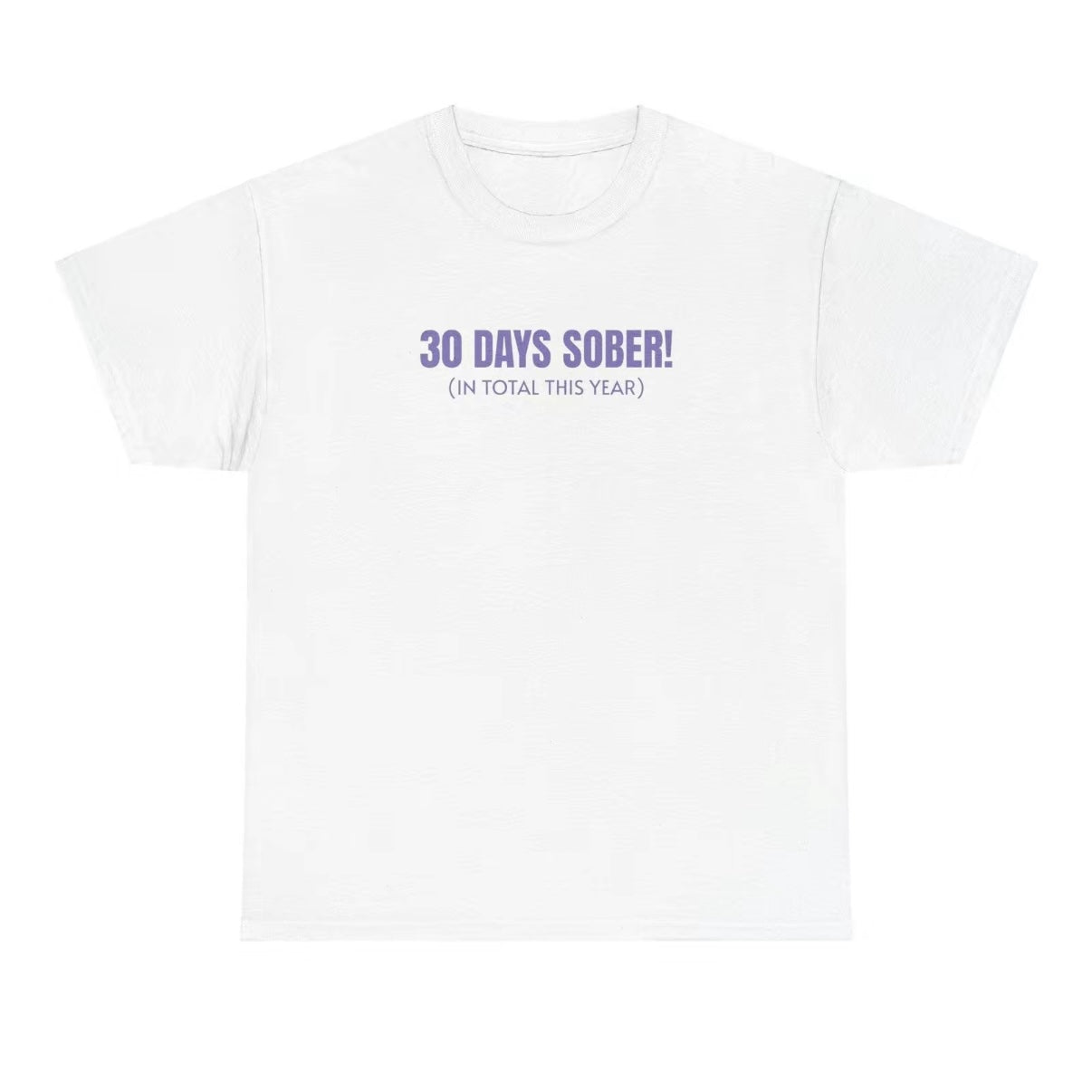 30 Days Sober T-Shirt/Sweatshirt/Hoodie