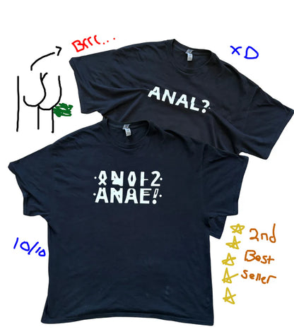 ANAL (Flip up)  Funny T-Shirt/Sweatshirt/Hoodie