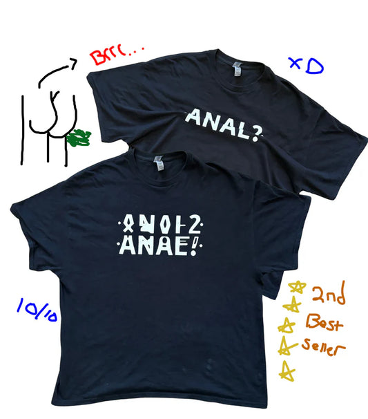 ANAL (Flip up)  Funny T-Shirt/Sweatshirt/Hoodie