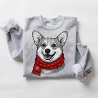 Christmas Dog – 50 Dog Breeds in Festive Santa T-Shirt/Sweatshirt/Hoodie