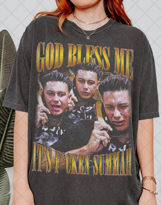 Retro 90's God Bless Me It's F*cken Summah T-Shirt/Sweatshirt/Hoodies