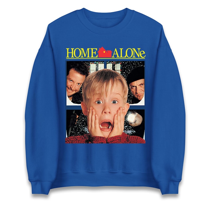 Home Alone Funny Movie Xmas Retro Kevin McCallister T-Shirt/Sweatshirt/Hoodie