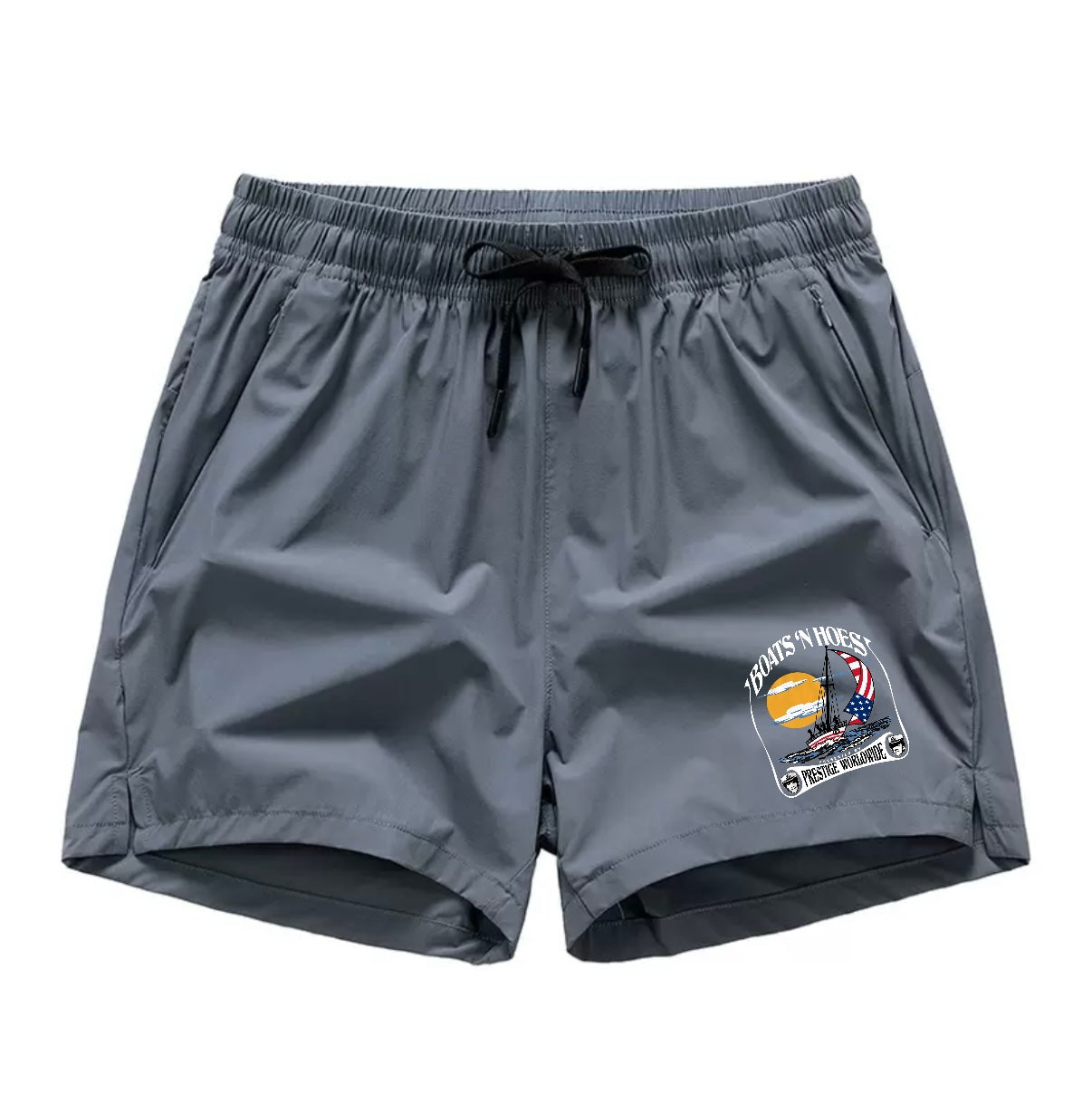 Boats n Hoes Summer Drawstring Waist Shorts