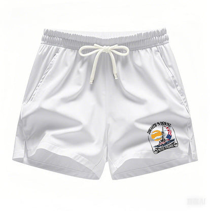 Boats n Hoes Summer Drawstring Waist Shorts